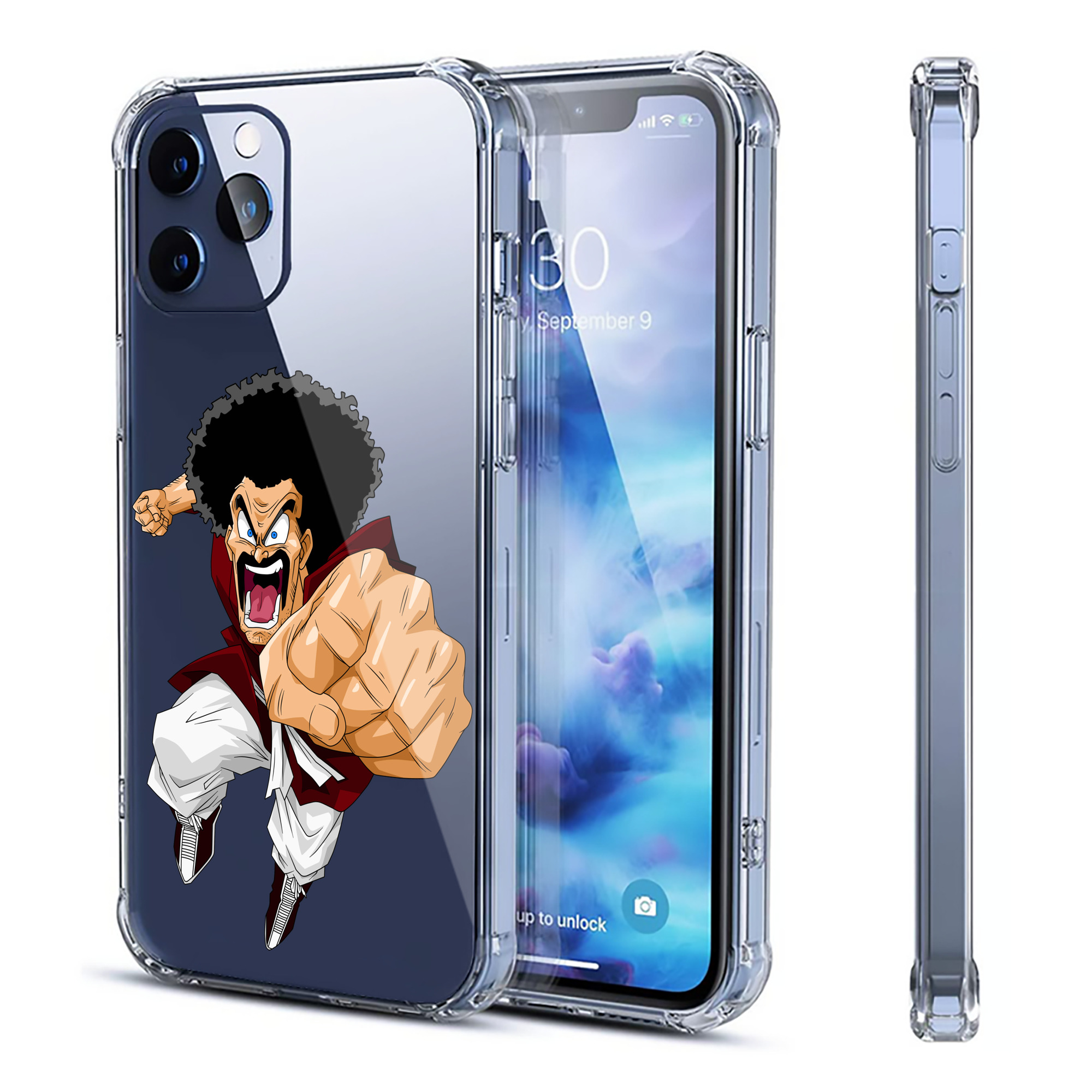 （画像用） ドラゴンボール DRAGON BALL 【iPhone 12シリーズ対応】透明スマホケース（クリアソフトケース）